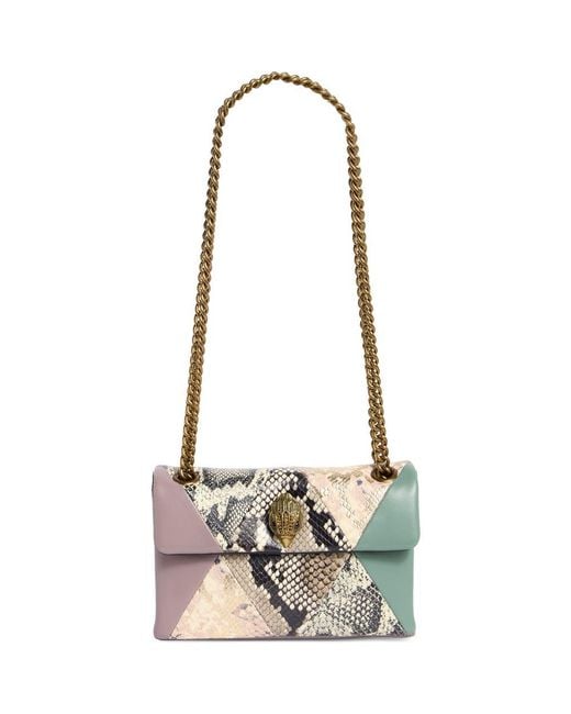 Kurt Geiger Multicolor Mini Kensington Leather Convertible Shoulder Bag