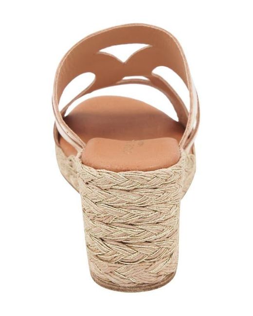 Andre Assous Multicolor Addison Espadrille Wedge Sandal