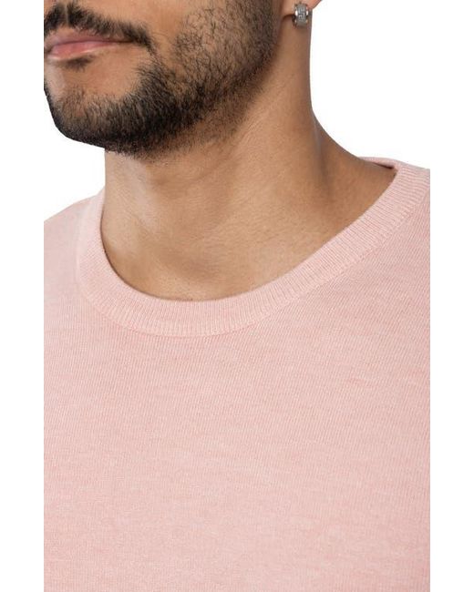 Xray Jeans Pink Crewneck Knitted Pullover Sweater for men