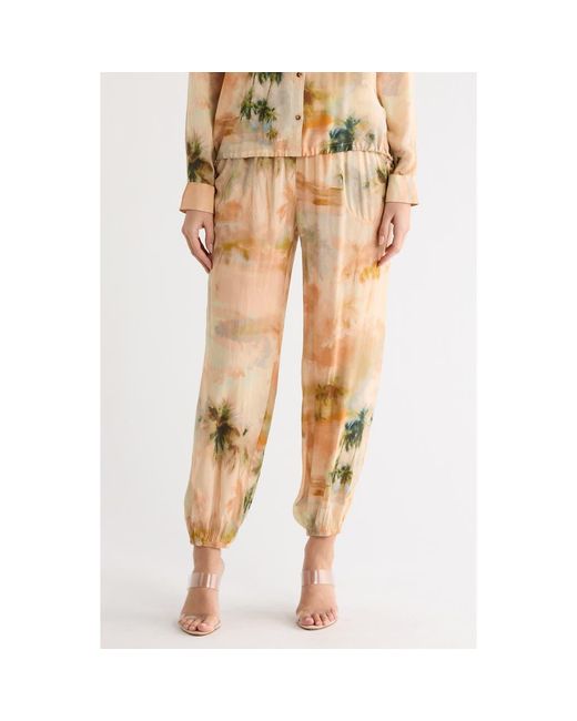 DR2 by Daniel Rainn Yellow Pull-On Joggers
