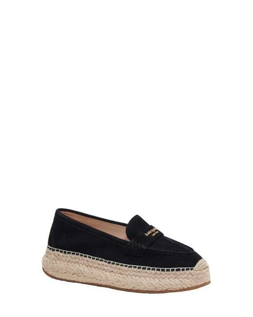 Kate Spade Blue Eastwell Espadrille Flat