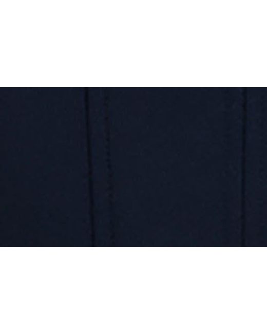 Kensie Blue Hooded Double Breasted Soft Shell Jacket