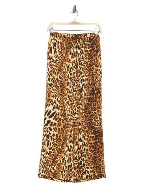 Wishlist Brown Drawstring Wide Leg Pants