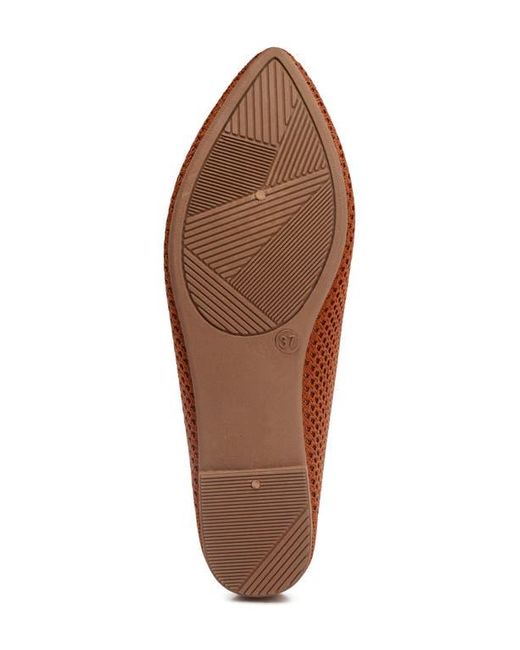LONDON RAG Brown Selaris Flat