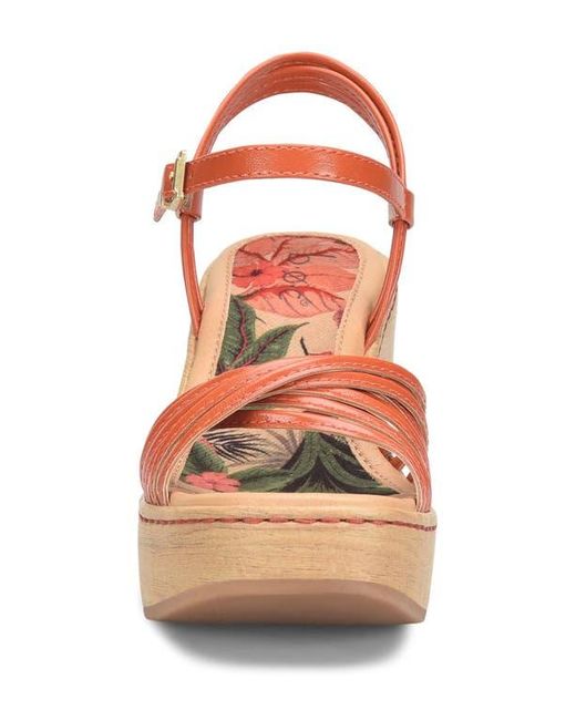 B O C BY BØRN Pink Catalina Platform Wedge Sandal