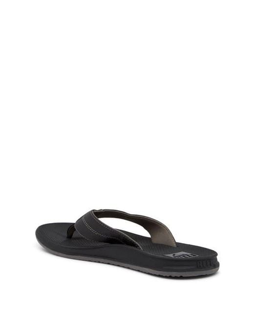 Reef Black Element TQT Flip-Flops for men