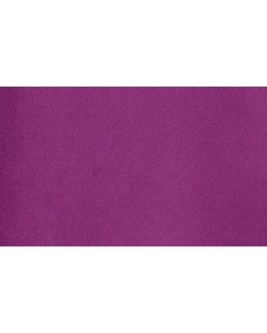 In Bloom Purple Brit Lace & Satin Chemise