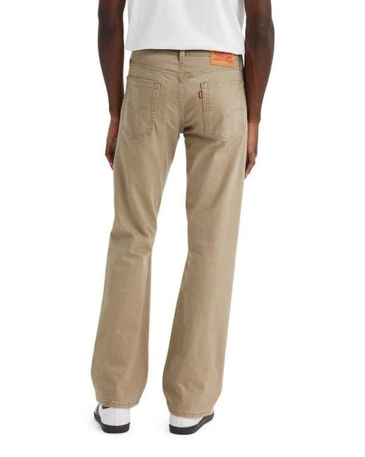 Levi's Natural 517 Bootcut Jeans for men