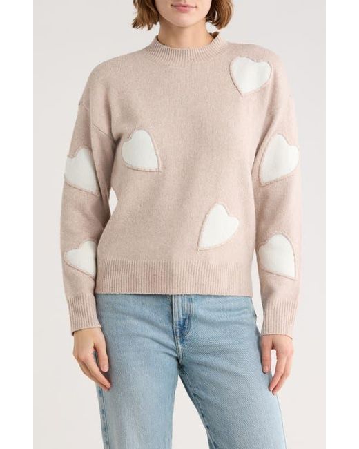 Love By Design Blue Love Heart Sweater