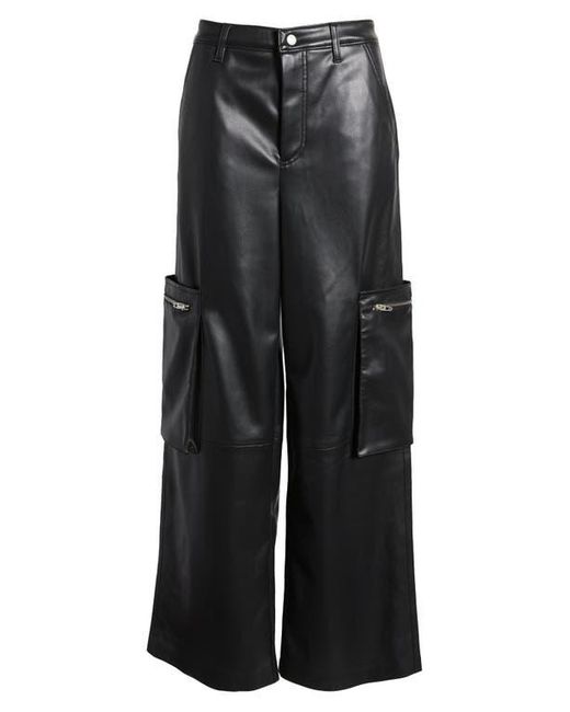 Blank NYC Rib Cage Frankle Faux Leather Pants in Black Lyst