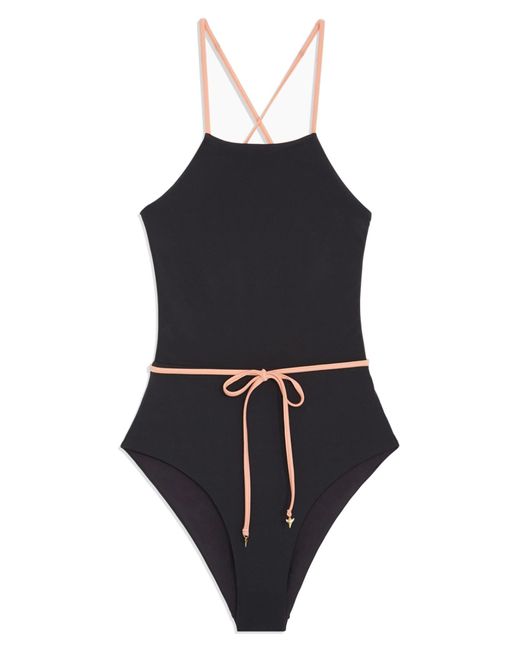 Onia Margherita One-piece Swimsuit In Black At Nordstrom Rack