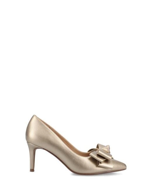 Journee Collection Multicolor Crystol Pump