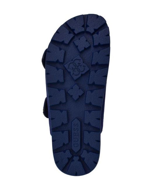 Guess Blue Fasten Sandal
