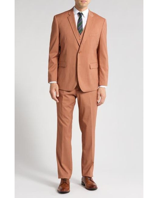 Braveman Multicolor Classic Fit 3-Piece Suit for men