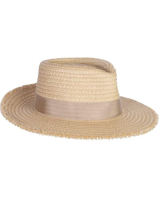 Eric Javits Natural Look Again Packable Fedora