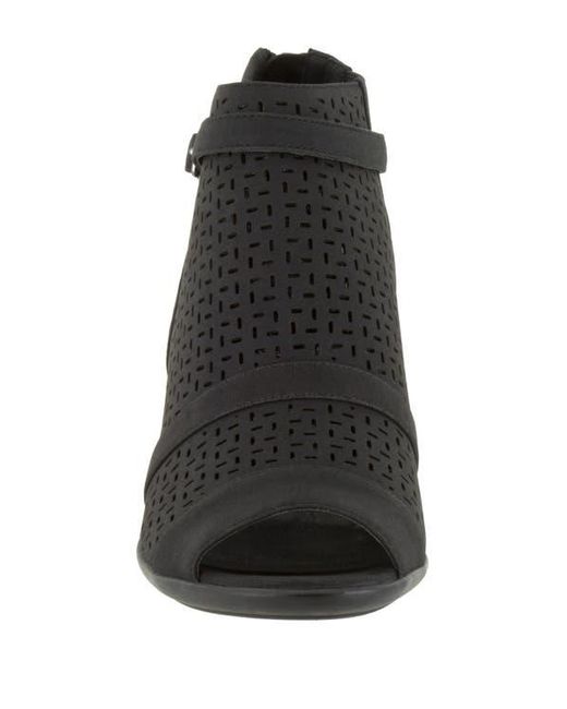 Easy Street Black Carrigan Cutout Bootie
