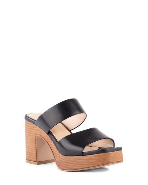 Seychelles Black Summer Nights Platform Sandal