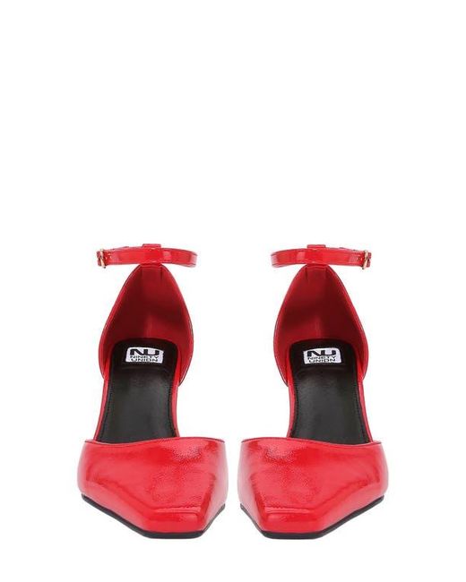 Ninety Union Red Megan Square Toe Pump