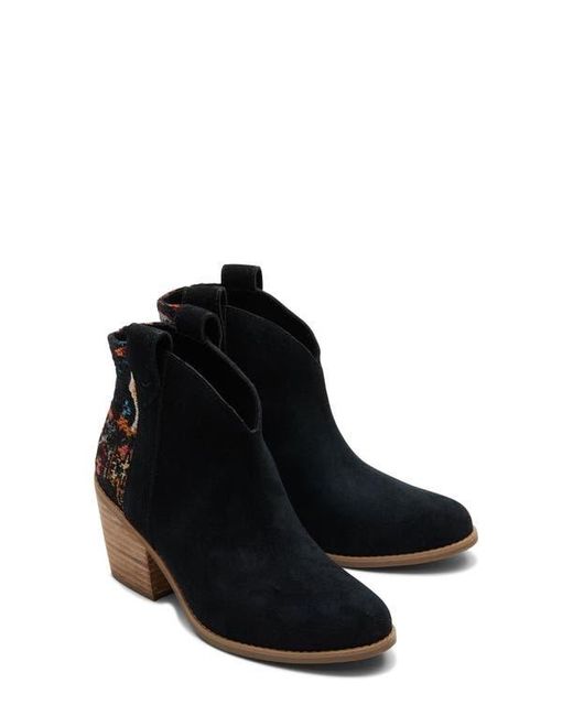 TOMS Black Constance Bootie