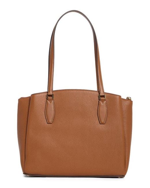 Kate Spade Brown Monet Large Triple Compartment Tote Bag