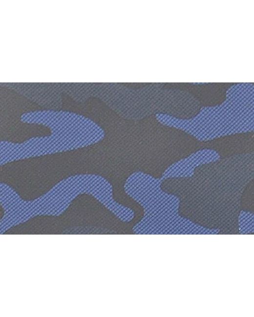 Duchamp Blue Foldover Rubberized Backpack for men