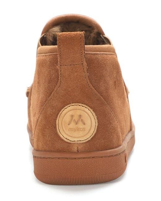 Mykos Brown Brandon Moc Chukka Boot for men