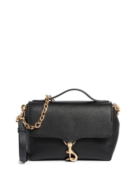 Rebecca Minkoff Megan Mini Tote Crossbody Bag in Black Lyst