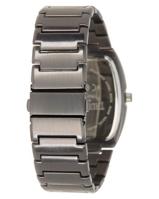 True Religion Gray Chronograph Bracelet Watch, 43Mm for men