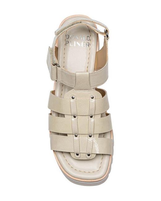 Donald J Pliner Multicolor Pryme Lug Sole Fisherman Sandal