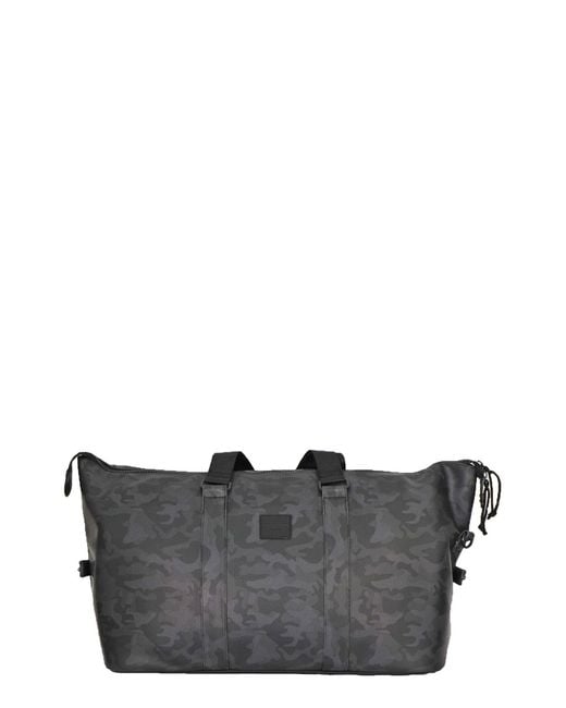Duchamp Gray Rubberized Camo Duffle In Charcoal At Nordstrom Rack for men
