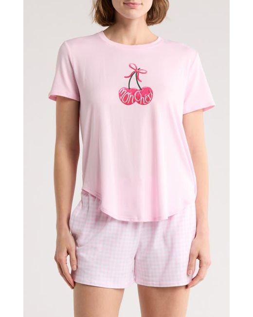 Jaclyn Pink Fruit Short Pajamas
