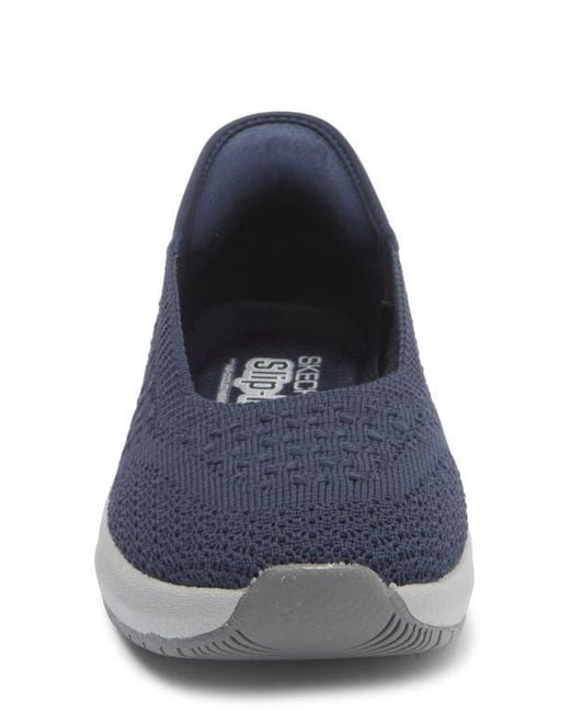 Skechers Blue Slip-Ins Cleo Swift Skimmer Flat
