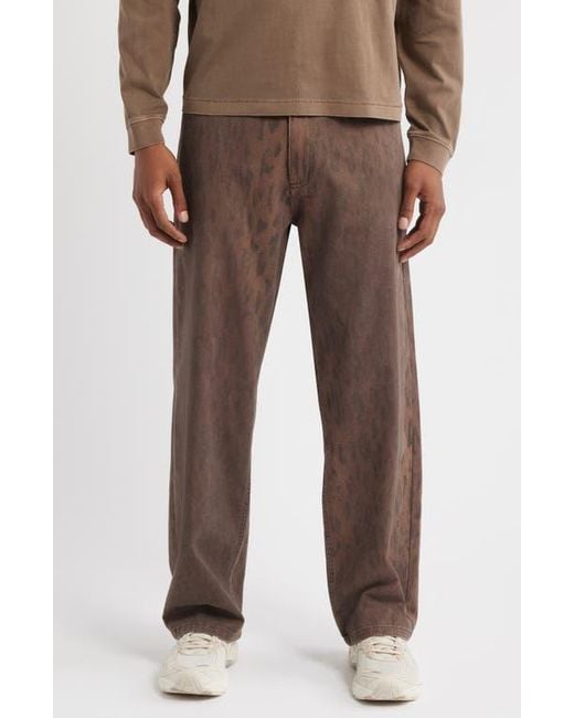 Saint Studio Brown Uno Preda Jeans for men