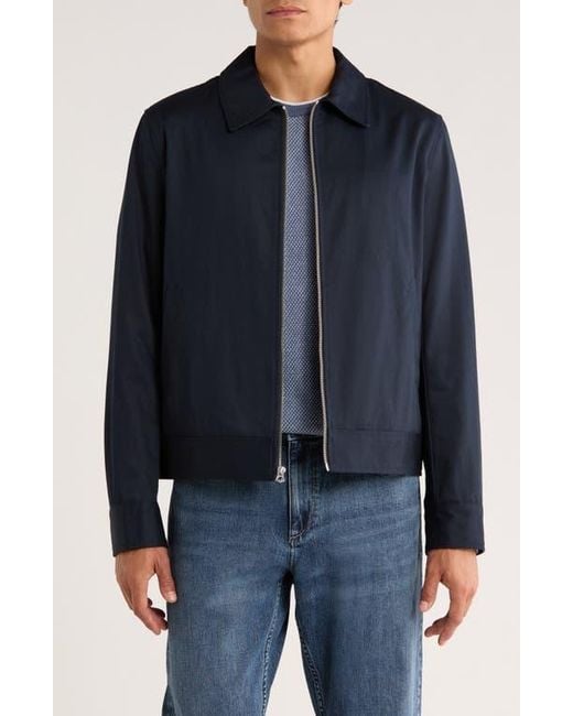 Rag & Bone Blue Phillips Cotton Jacket for men