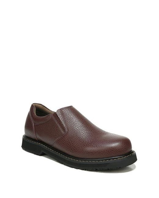 Dr. Scholls Brown Winder Ii Slip Resistant Loafer for men
