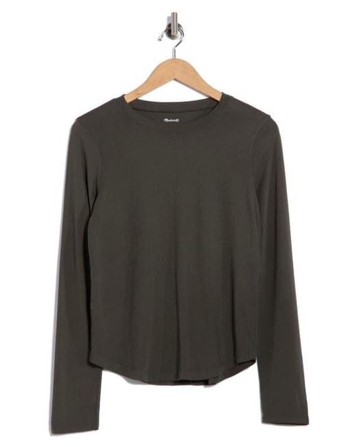 Madewell Black Softfade Long Sleeve T-Shirt