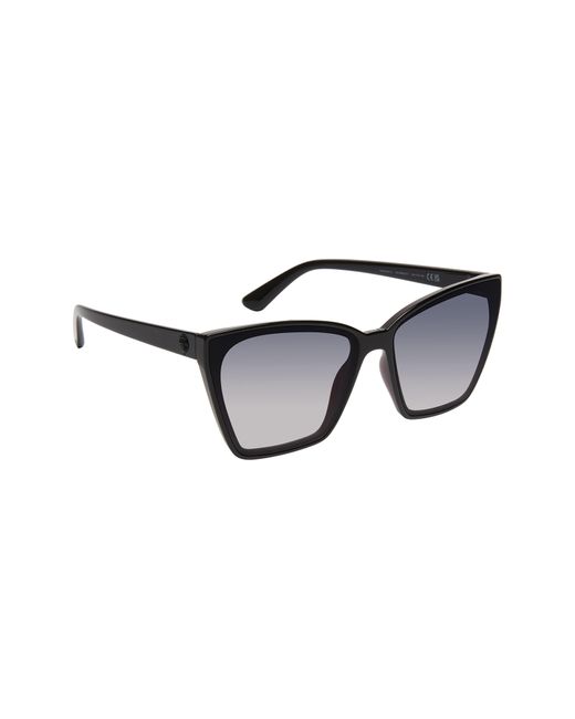 Kurt Geiger Black 64mm Cat Eye Sunglasses