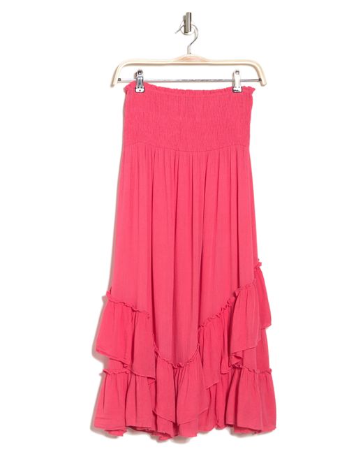 Boho Me Convertible Maxi Skirt dress In Watermelon At Nordstrom