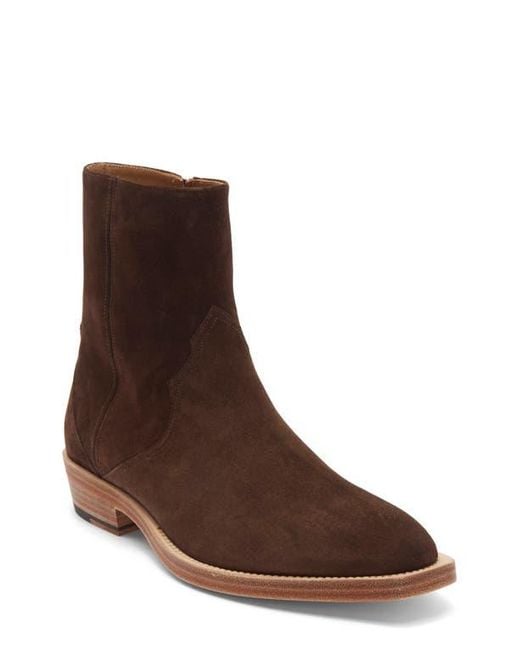 Stuart Weitzman Brown Augustine Boot for men