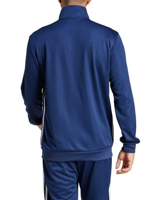 Adidas Blue Tiro 25 Essentials Training Jacket for men