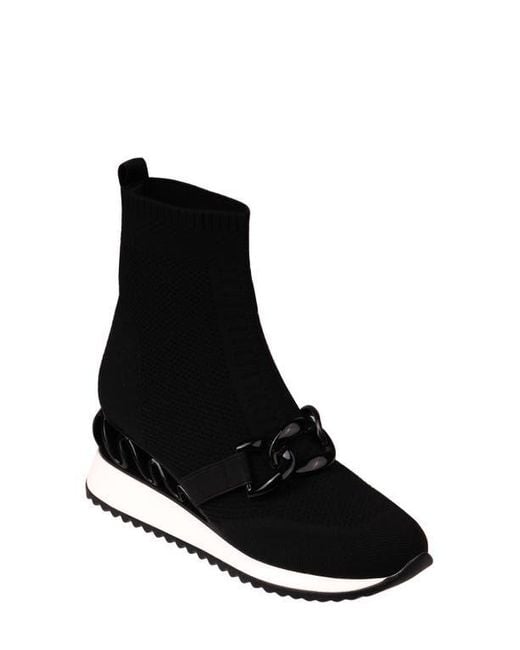 Ninety Union Black Brooklyn Pull-On Sneaker