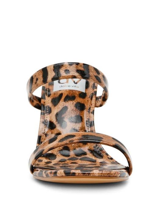 Dolce Vita Multicolor Yorke Block Heel Sandal