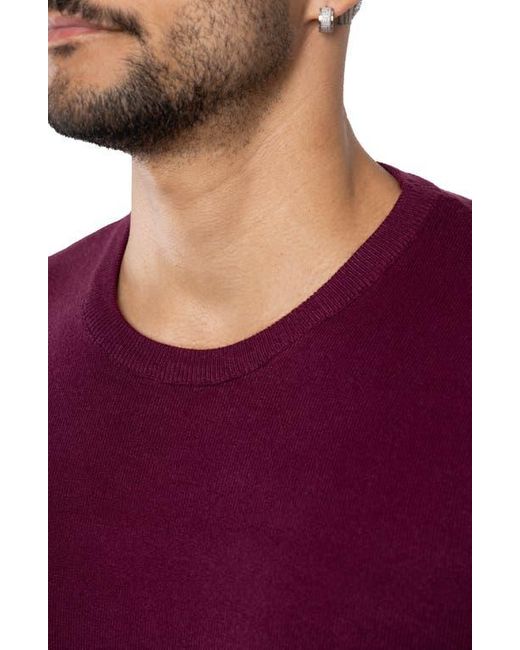 Xray Jeans Red Crewneck Knitted Pullover Sweater for men