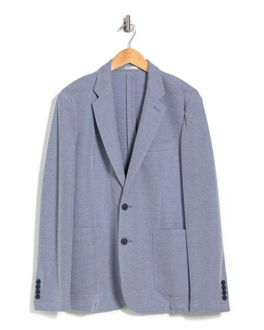 Nordstrom Rack Knit Separate Soft Sport Coat In Blue Mazarine At for Men Lyst