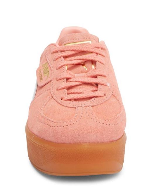 PUMA Pink Palermo Elevata Platform Sneaker