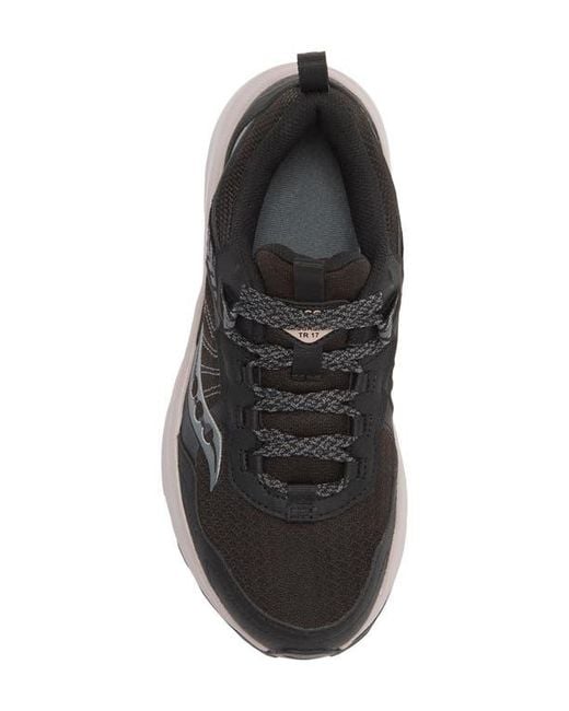 Saucony Black Excursion Tr17 Running Shoe