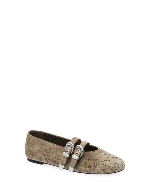 Stuart Weitzman Multicolor Maven Mary Jane Flat