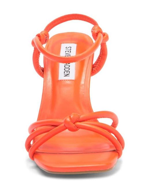 Steve Madden Red Tokio Knot Sandal