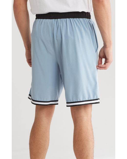 Russell Blue Ripstop Basketball Shorts for men