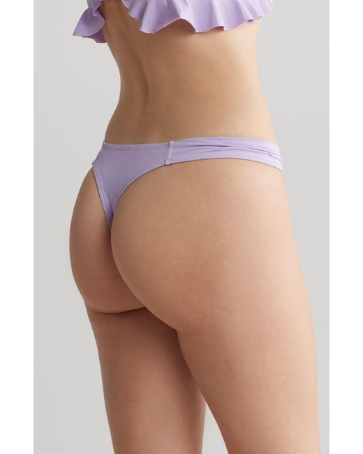 Hanky Panky Purple Thong Bikini Bottoms